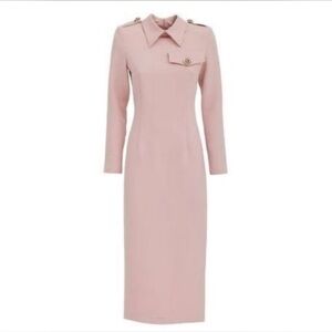 Julia Allert Stand-Up Collar Dress NWT